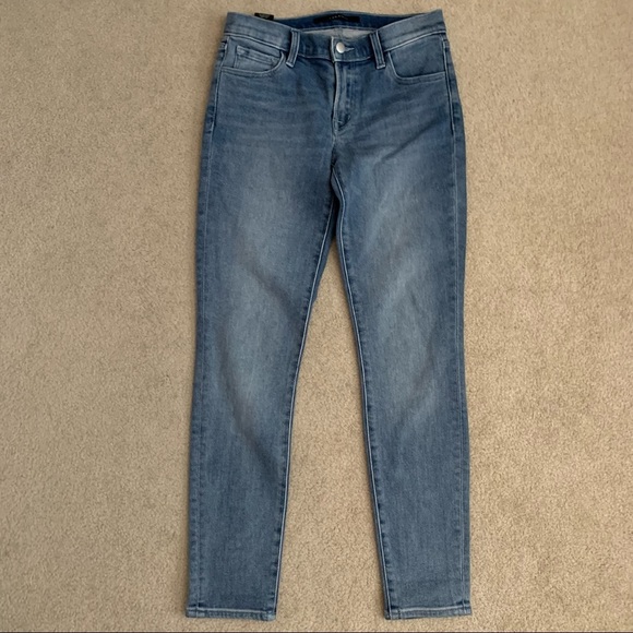 J Brand Mid-Rise Straight Leg Jeans in Utopia Wash - Picture 3 of 8